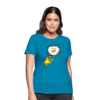 Vocal Protest is a Human Right Women's T-Shirt - turquoise