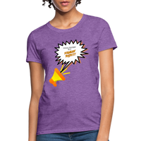 Vocal Protest is a Human Right Women's T-Shirt - purple heather