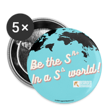 Be the SD! Buttons small 1'' (5-pack) - white