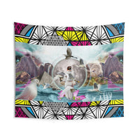 Dao - Panoramic Zion - Indoor Wall Tapestries