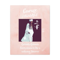 Way of Woman Deck 2021 #20 - Courage Established - Canvas Gallery Wraps