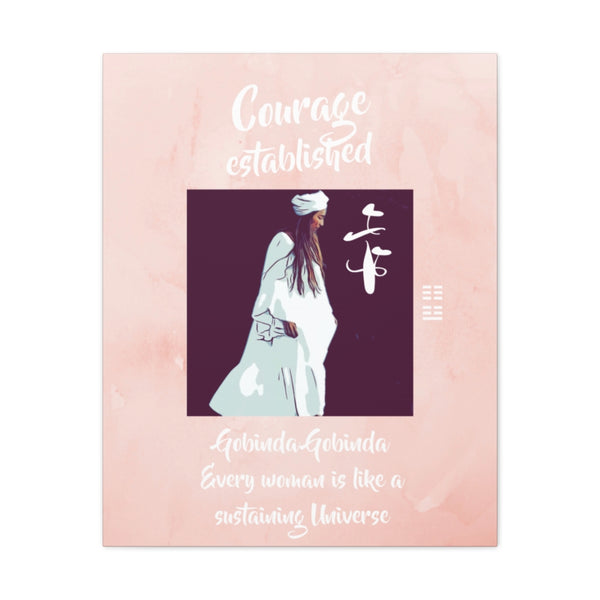 Way of Woman Deck 2021 #20 - Courage Established - Canvas Gallery Wraps