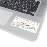Canyon View Apartments - Kiss-Cut Stickers