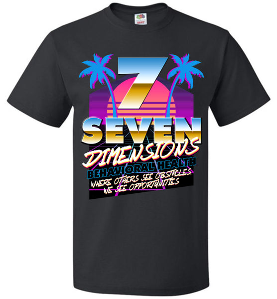 Seven Dimensions - Courtney, New Retro - FOL Classic Unisex T-Shirt