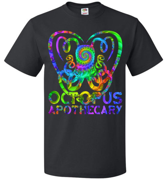 Octopus Apothecary Tie Dye Spiral - FOL Classic Unisex T-Shirt