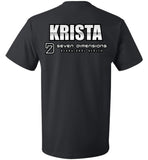 Seven Dimensions - Krista, Neon - FOL Classic Unisex T-Shirt