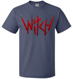 Witch - Red Text Classic Unisex T-Shirt