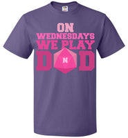 On Wednesdays We Play DnD - Fruit of the Loom Unisex