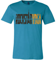 Rockstar Yoga Retro - Canvas Unisex T-Shirt