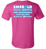 Emerald Pools - Pool Professionals - Warm Hues - Canvas Unisex T-Shirt