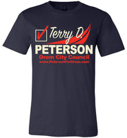 Terry D. Peterson - Canvas Unisex T-Shirt