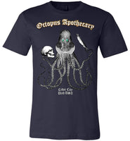 Octopus Apothecary - The Bard - Canvas Unisex T-Shirt