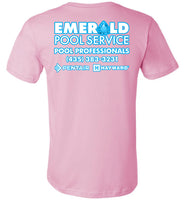 Emerald Pools - Pool Professionals - Warm Hues - Canvas Unisex T-Shirt