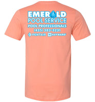 Emerald Pools - Pool Professionals - Warm Hues - Canvas Unisex T-Shirt