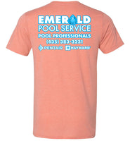 Emerald Pools - Pool Professionals - Warm Hues - Canvas Unisex T-Shirt