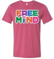 Free Mind - Canvas Unisex T-Shirt