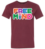 Free Mind - Canvas Unisex T-Shirt