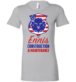 Ennis Construction & Maintenance LLC - Bella Ladies Favorite Tee