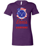 Ennis Construction & Maintenance LLC - Bella Ladies Favorite Tee