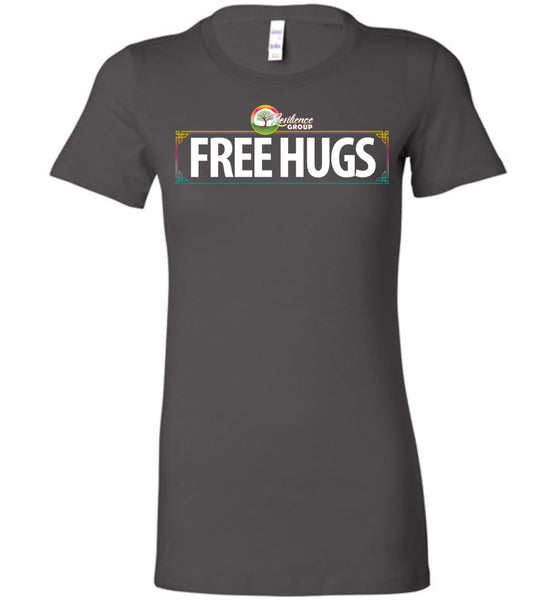 Resilience Group - Free Hugs - Bella Ladies Favorite Tee