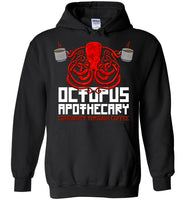 Octopus Apothecary - Coffee - Red - Hoodie
