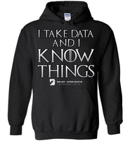 I Take Data & I Know Things - Gildan Heavy Blend Hoodie