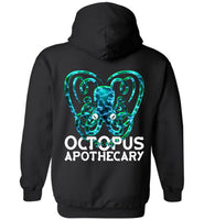 Octopus Apothecary - Keep Cedar Weird (reversed) - Gildan Heavy Blend Hoodie