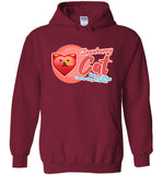 Strawberry Cat - Lifestyle - Gildan Heavy Blend Hoodie