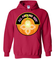 All Around Indy - Halloween - Gildan Heavy Blend Hoodie