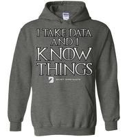 I Take Data & I Know Things - Gildan Heavy Blend Hoodie