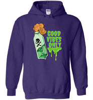 Toxic Vibes Only Poison - Heavy Blend Hoodie
