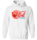 Strawberry Cat - Lifestyle - Gildan Heavy Blend Hoodie