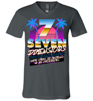 Seven Dimensions - Dorothy, New Retro - Canvas Unisex V-Neck T-Shirt