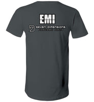 Seven Dimensions - Emi, New Retro - Canvas Unisex V-Neck T-Shirt