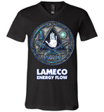 Lameco Energy Flow - Essential - Canvas Unisex V-Neck T-Shirt