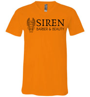 Siren Salon Bold - Canvas Unisex V-Neck T-Shirt
