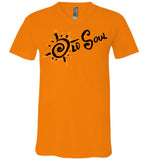 Old Soul Movement: Sunburst - Canvas Unisex V-Neck T-Shirt
