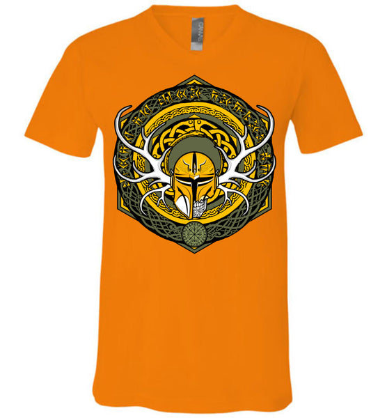 Sigil - Modern Viking - Canvas Unisex V-Neck T-Shirt