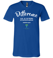 EIFC - Difference Maker - Canvas Unisex V-Neck T-Shirt