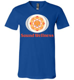 SoundWellness - Canvas Unisex V-Neck T-Shirt