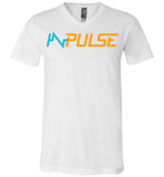 InPulse - Canvas Unisex V-Neck T-Shirt