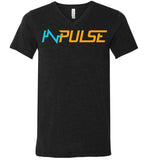 InPulse - Canvas Unisex V-Neck T-Shirt