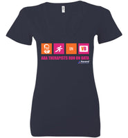 Ascend Behavior Partners - ABA Therapists Run On Data - Ladies Fitted Tees