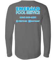 Emerald Pool Service - Canvas Long Sleeve T-Shirt