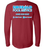 Emerald Pool Service - Canvas Long Sleeve T-Shirt