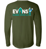 Evans Cleaning Service - Canvas Long Sleeve T-Shirt