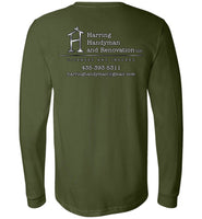 Harring Handyman and Renovation LLC - Canvas Long Sleeve T-Shirt