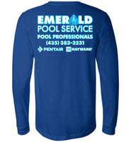 Emerald Pools - Pool Professionals - Canvas Long Sleeve T-Shirt