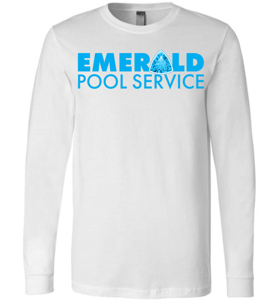 Emerald Pool Service 02 - Canvas Long Sleeve T-Shirt