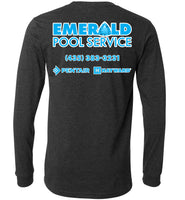 Emerald Pool Service - Canvas Long Sleeve T-Shirt